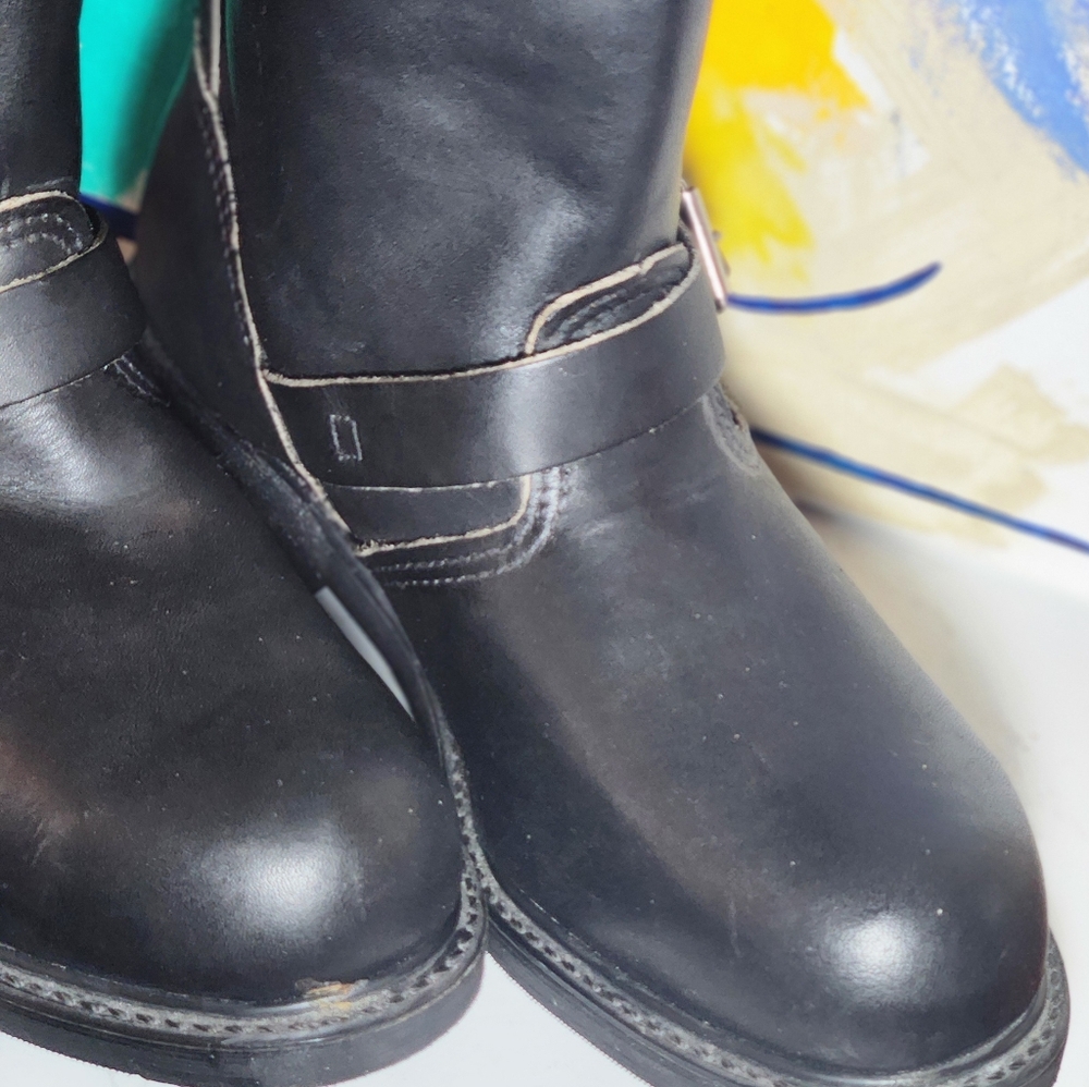 Men's Moto Boots - Picture 2 of 12